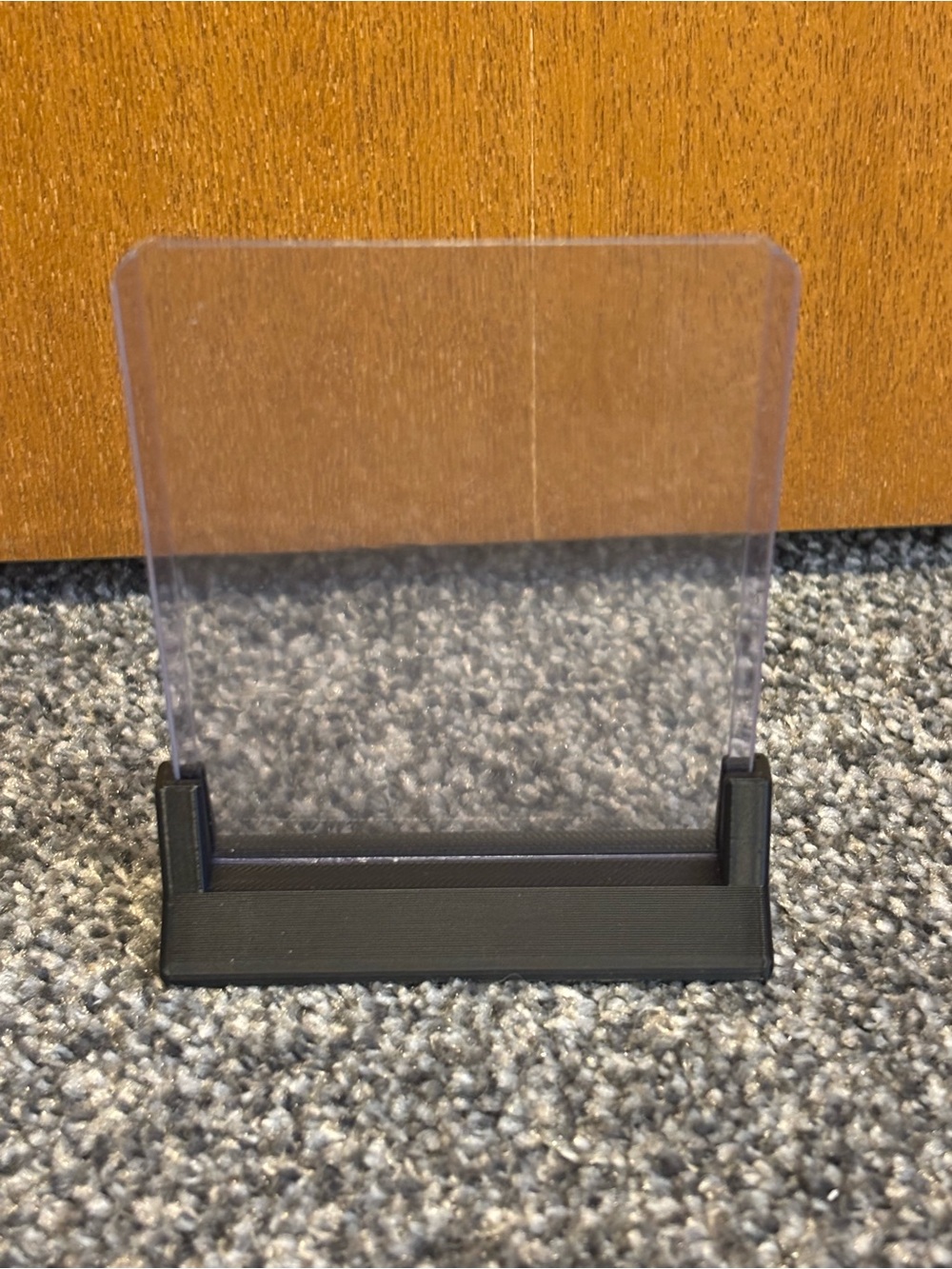 (5) Aqua Trading Card Single Top Loader Display Stand (Set of 5) - Picture 6 of 8